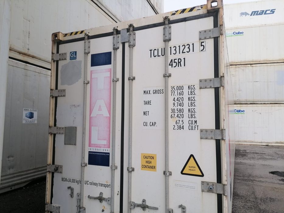 Contentor marítimo usado 40’ HR (Reefer)