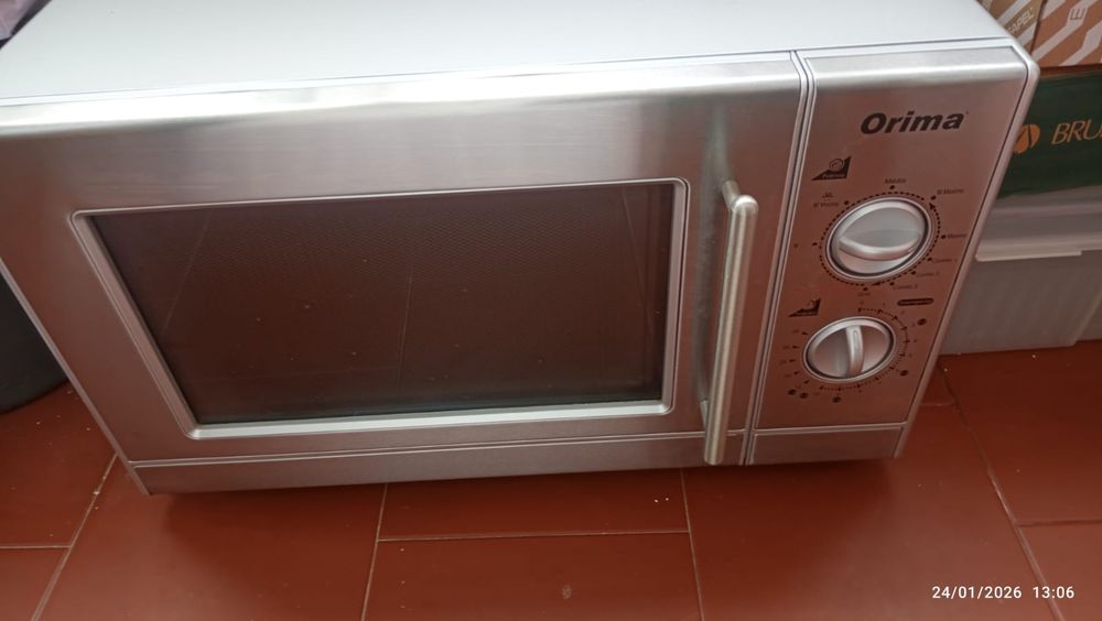Microondas inox com Grill - Orima