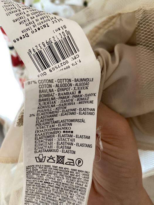 Piękna włoska sukienka letnia