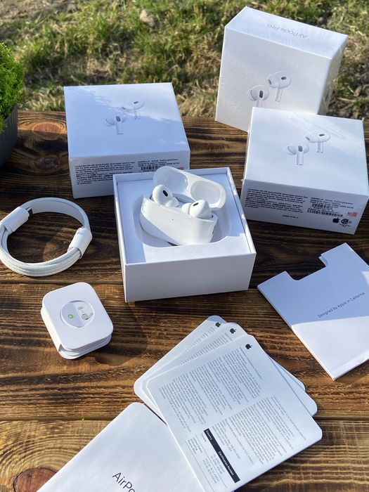 ‼️ЧОХОЛ У ПОДАРУНОК 1:1 Apple AirPods Pro 2 Premium Якість