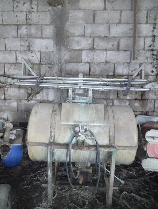 bidao sulfatar trator e barra de 6 mt