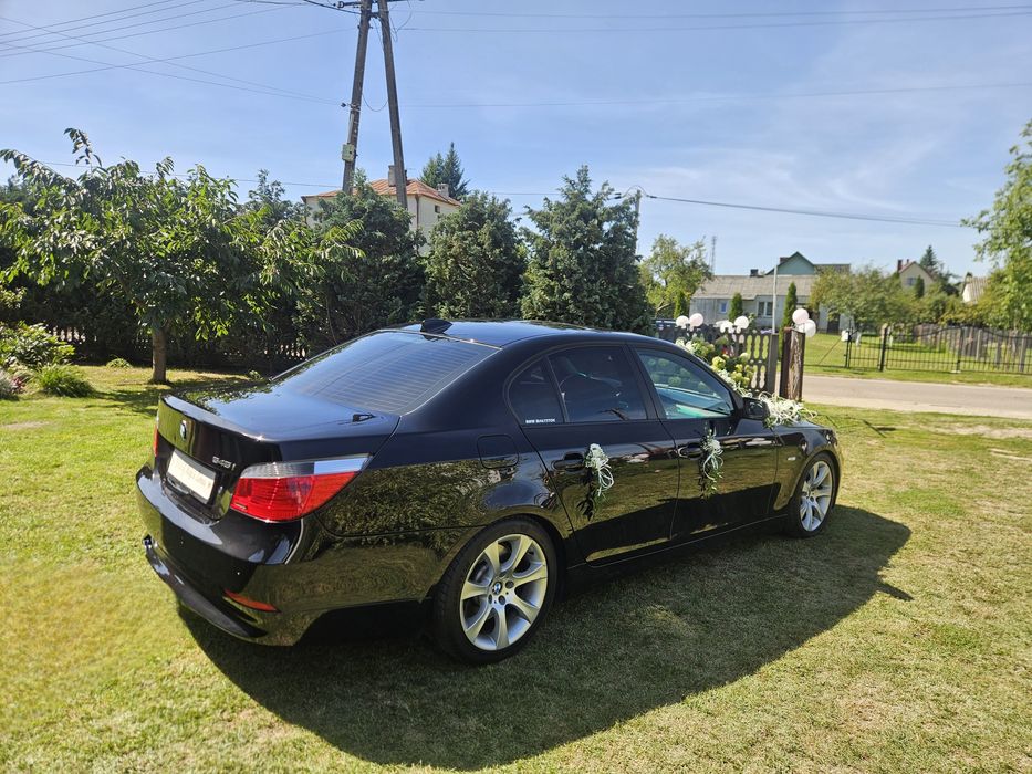 Auto do  ślubu BMW E38 740Li E60 545i