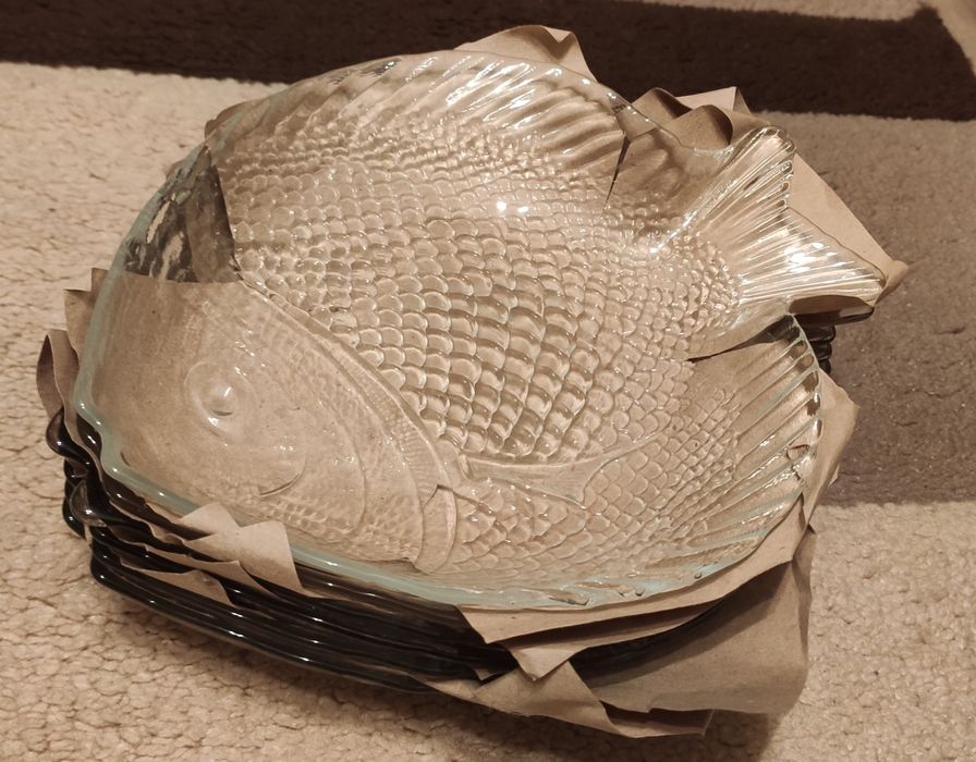 Набір набор тарелок риба рыба Pasabahce Marine6 штук