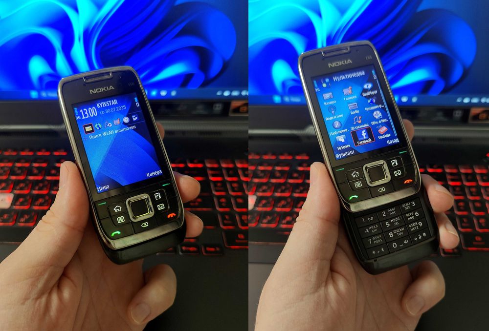 NOKIA E66 GREY STEEL ! Made in Finland ! Life Timer 413часов !