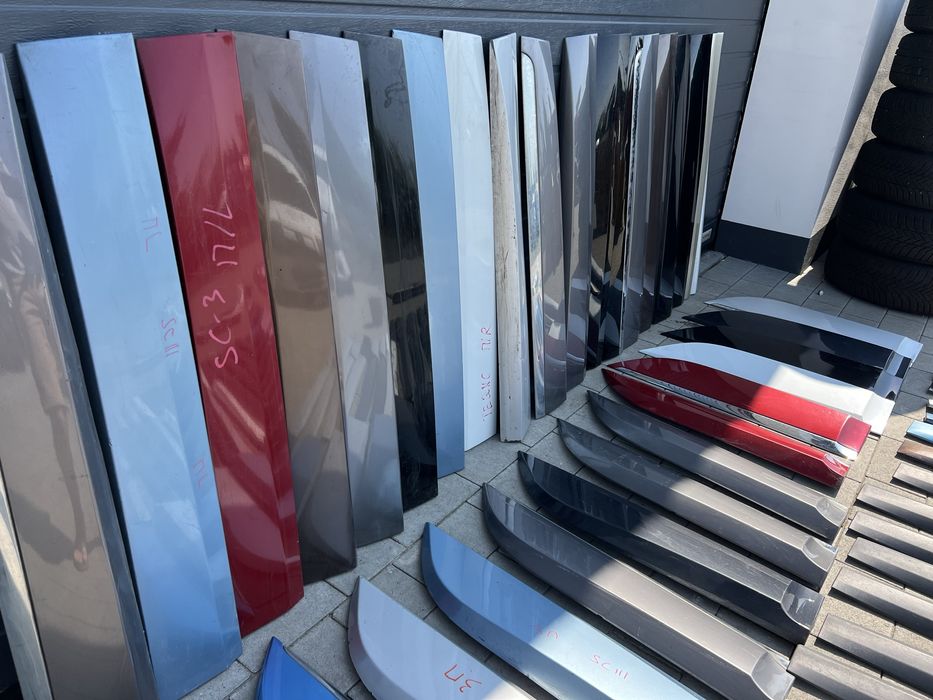 Молдинг листва накладки дверей Renault Megane Scenic Clio Fluence