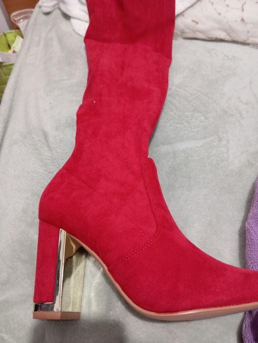 Botas em pele - Tam 39