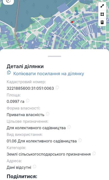 ПРОДАЖ ділянки 10 сот під будівництво с Н.Дубечня, 28км від м Г.Дніпра