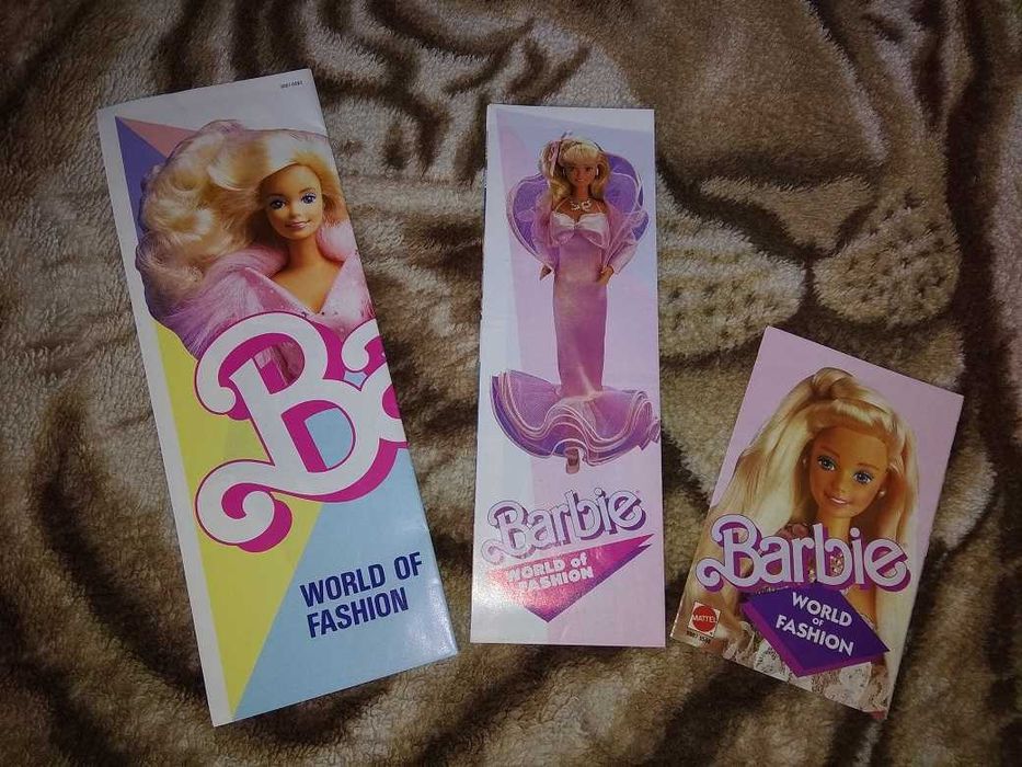 каталог брашура постер буклет mattel кукла барби Barbie