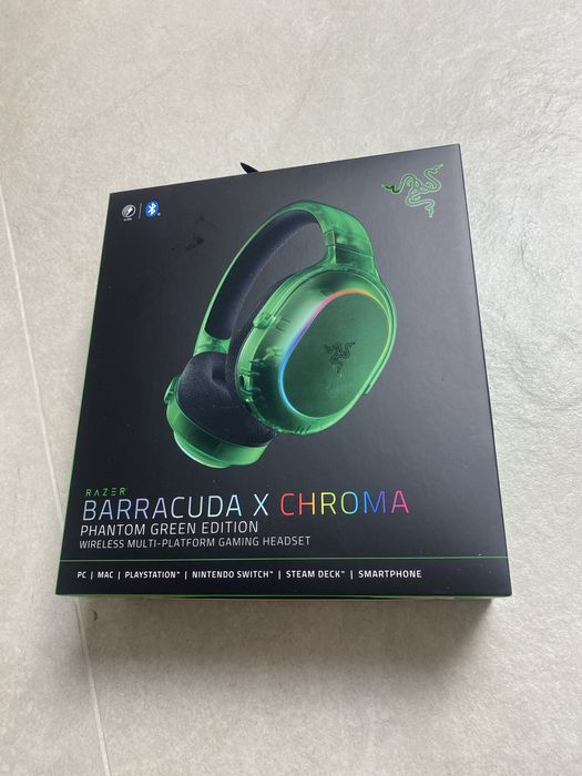 Razer Barracuda chroma słuchawki bezprzewodowe gamingowe