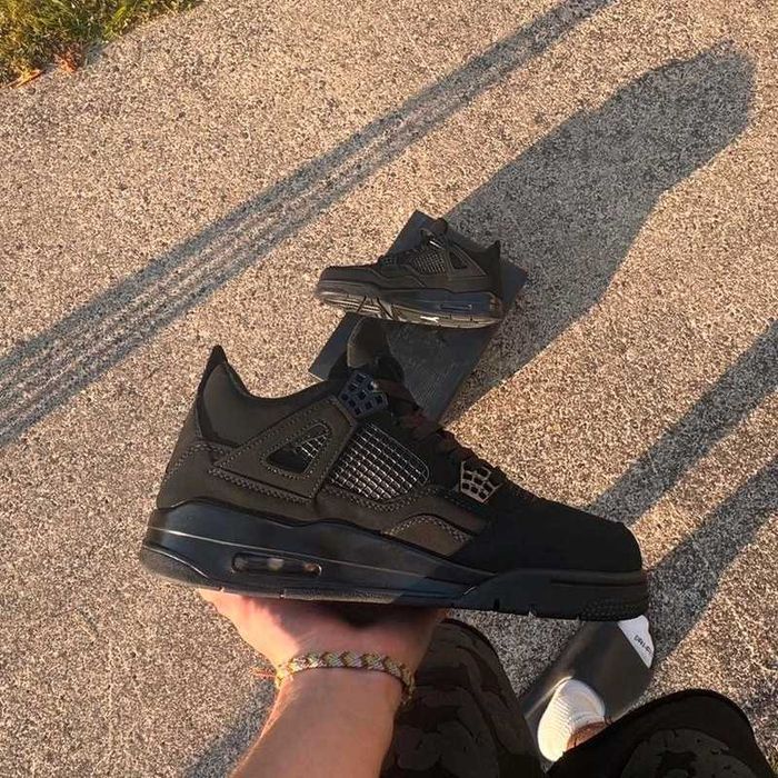 Jordan 4 Retro Black Cat R.46