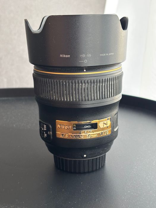 Об'єктив Nikon 35mm f/1.4G AF-S Nikkor