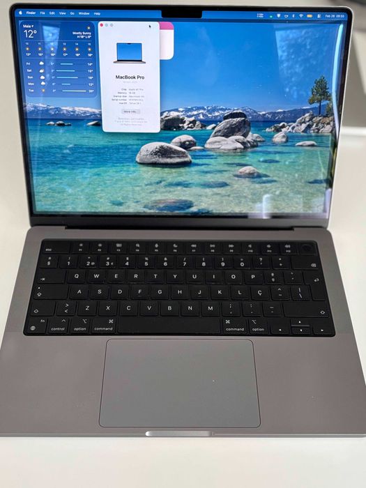 Portátil Macbook Pro M1 RAM 16GB Disco 1TB