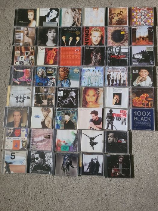 Grande coleção de cds