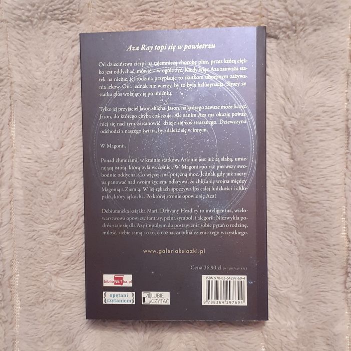 Magonia Maria Dahvana Headley książka młodzieżowa