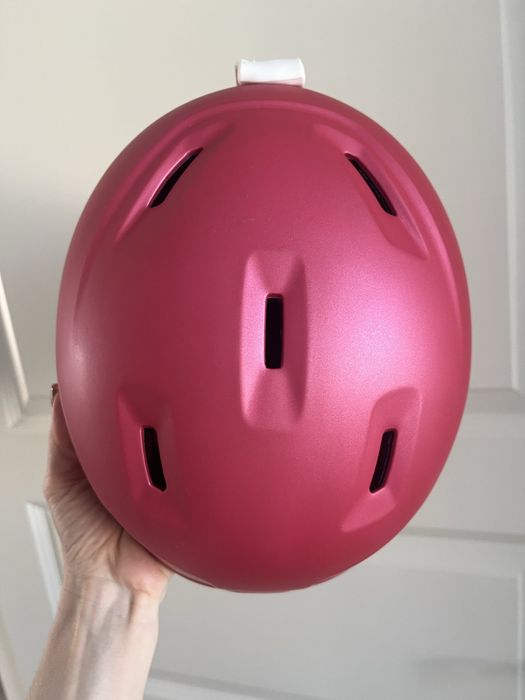 Kask narciarski Uvex różowy manic pro pink met 51-55 cm