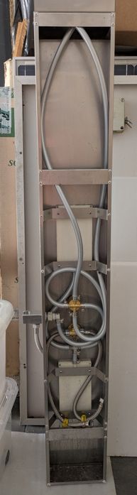 Coluna duche hidromassagem inox