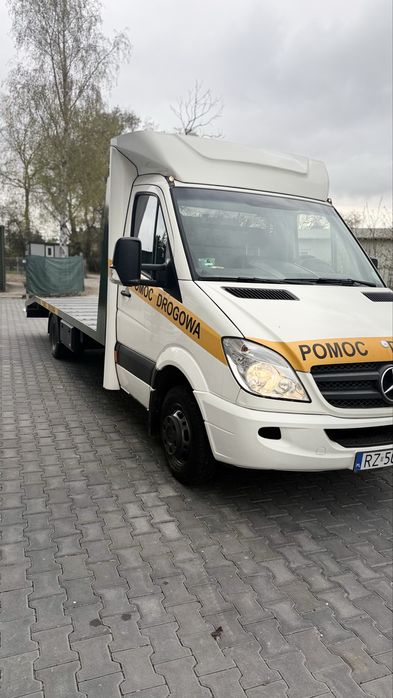 Mercedes Sprinter, Automat,  3.2 silnik, laweta