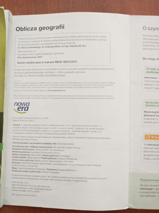 Geografia 3 nowa era