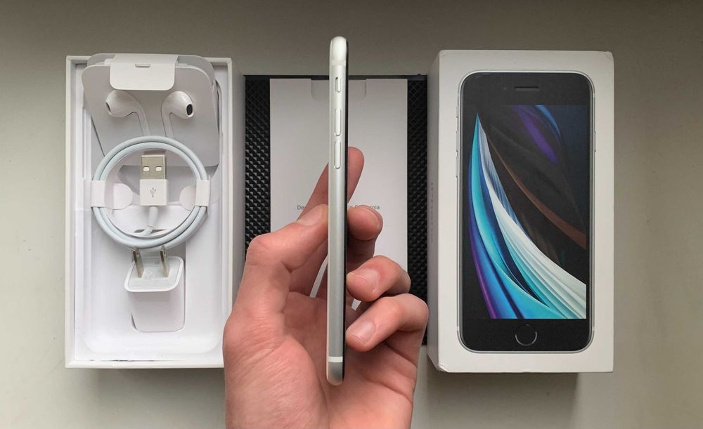НОВЫЙ - iPhone SE 2020 128 гб - NEVERLOCK - 100% АКБ - WHITE