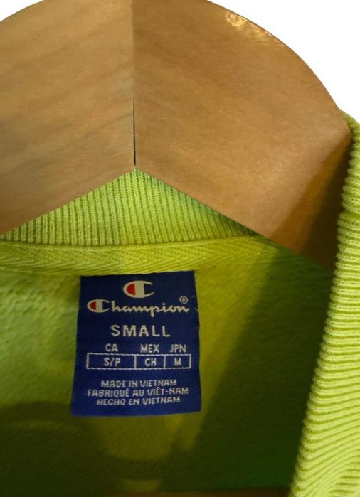 Bluza damska champion zielona z logiem s