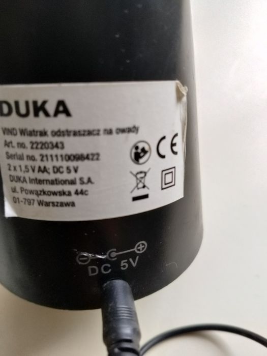 Odstraszacz na owady Duka