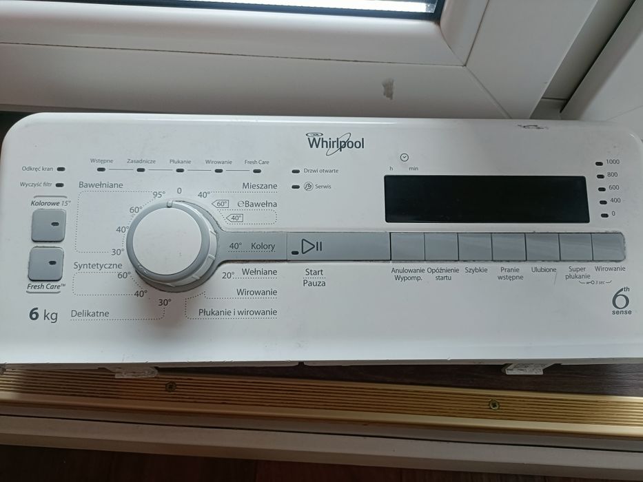 Programator sterownik pralki Whirlpool serie 6