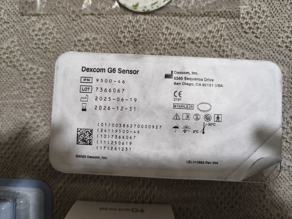 monitorização contínua de glicose Dexcom G6
