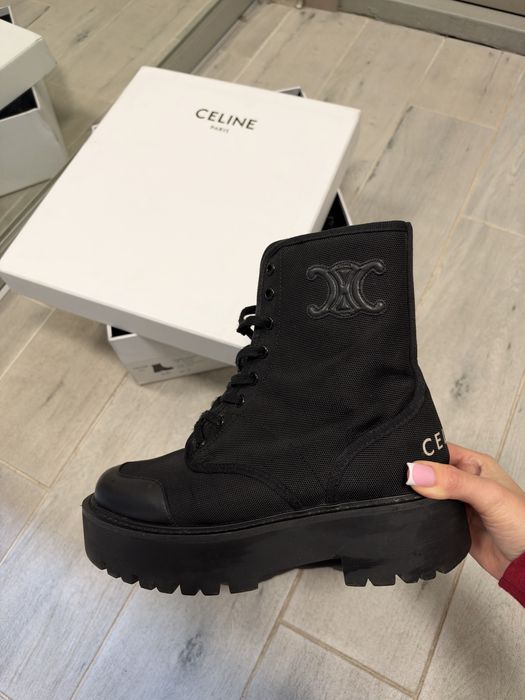 Ботинки Celine черные