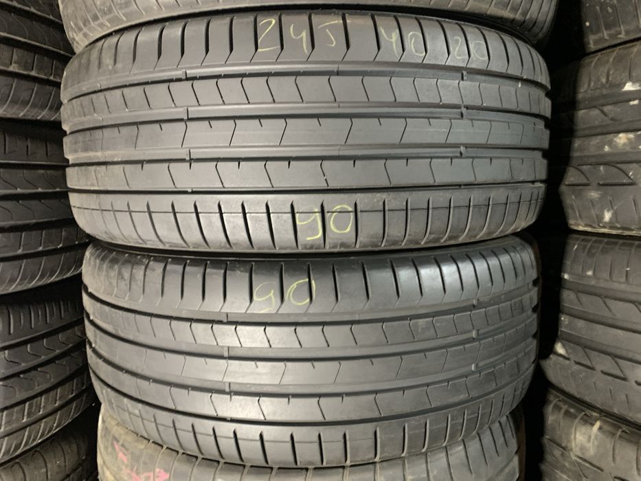 Шини б/у лето 245/45 20 Pirelli Pzero Pz4