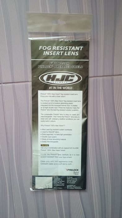 Пінлок для шолома HJC IS-17