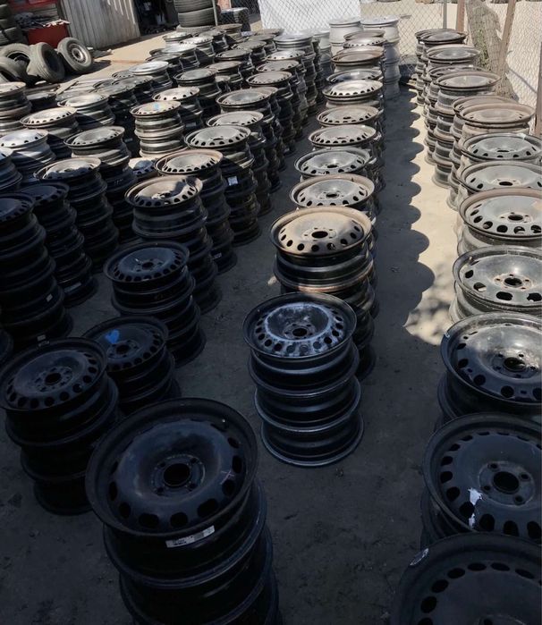 Диски стальні різні розміри та розболтовки опт  5:112 5:114,3 6:130