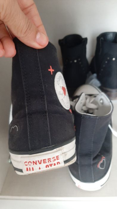 All star pretos, .40 originais