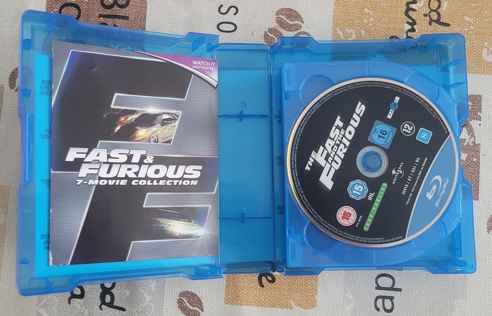 Coletânea Velocidade Furiosa Bluray