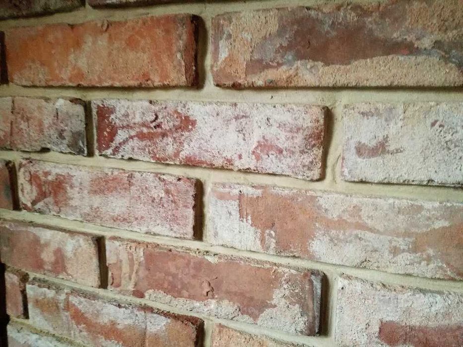 Cegła cięta lico starej cegły loft ceglane płytki Cegła industrial Środki