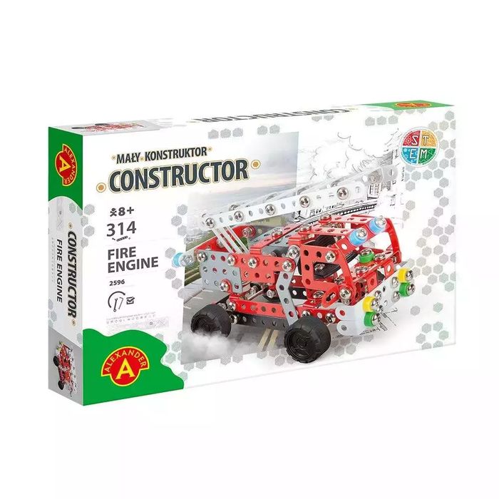 Mały Konstruktor - Fire Engine Alex. Nowy Produkt