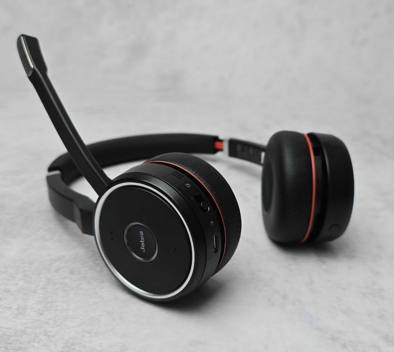 Професійна бездротова Bluetooth гарнітура Jabra Evolve 75 MS Stereo + Jabra Link