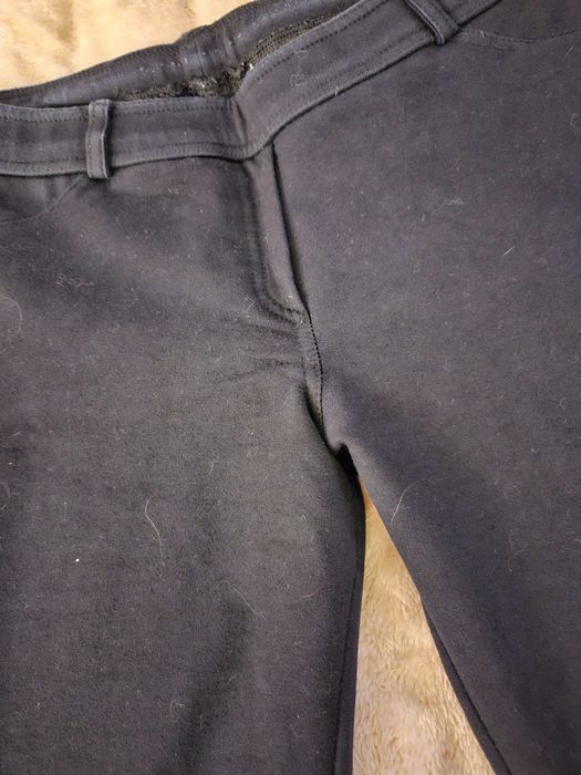 Czarne spodnie jeggins