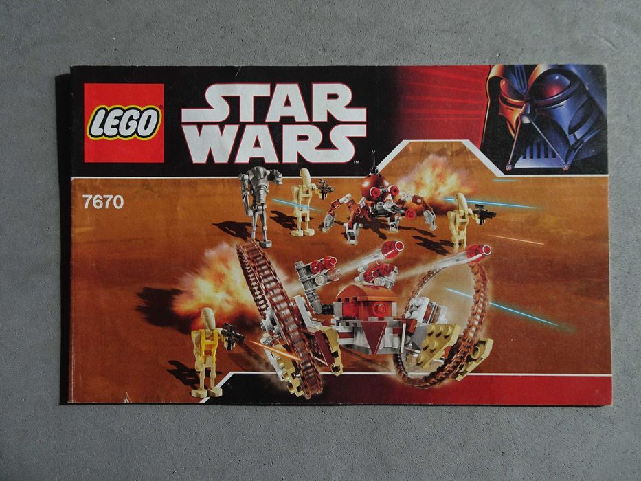Antigo catálogo Lego Star Wars - 7670
