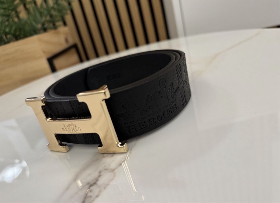 Pasek H Hermes Premium Monogram Nowy