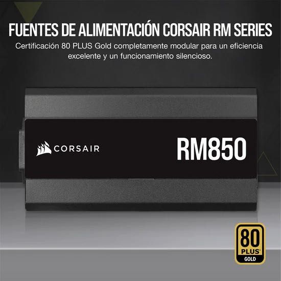 Fonte Corsair RM850 (pouco uso, vai na caixa completa)