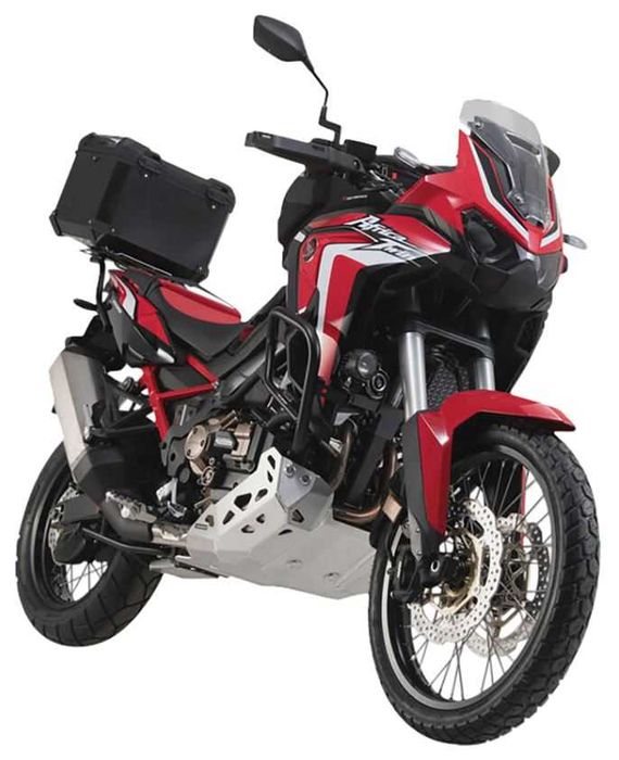 Ящик Adventure 45L центральний кофр на мото Алюміній