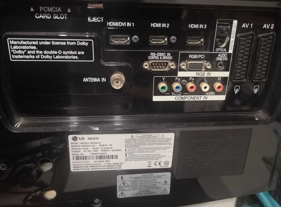 Vendo TV/Monitor com suporte de mesa em bom estado