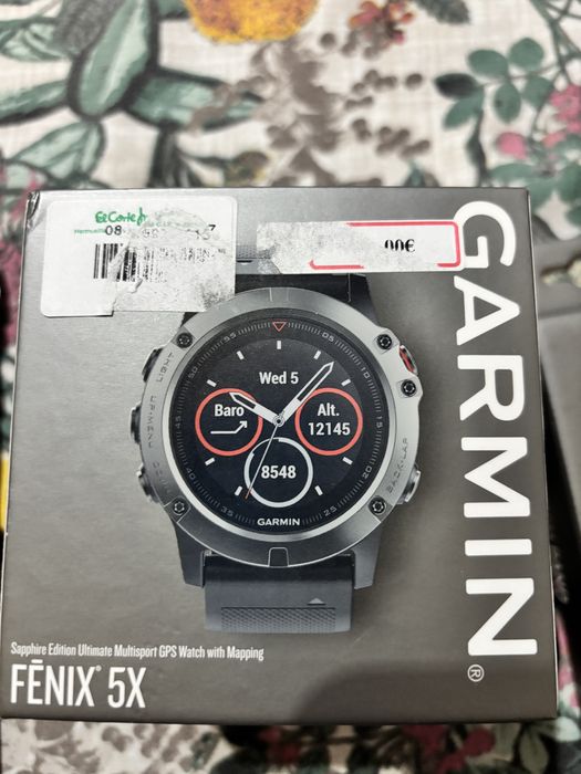 Garmin fenix 5 X shappire edition