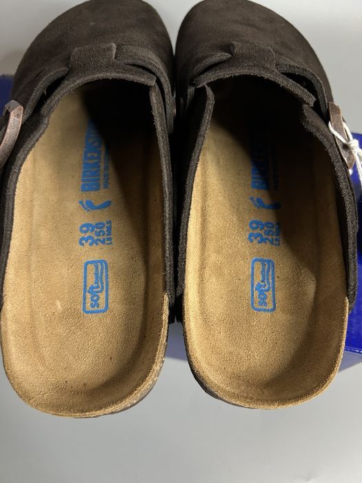 Шльопанці із колекції Birkenstock boston біркеншток, клоги, сабо.