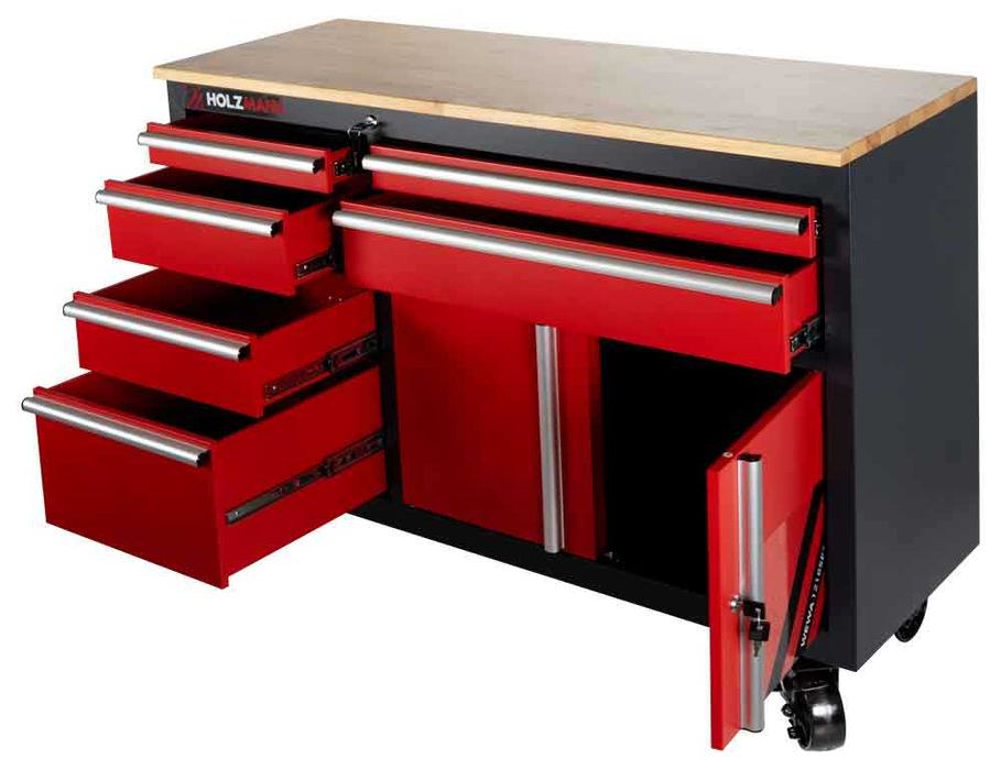 Conjunto Armário + Bancada c/ Rodas HOLZMANN JL20