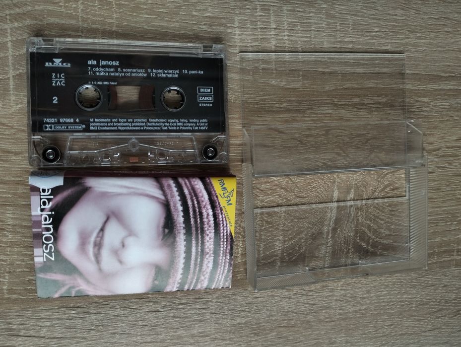 Kaseta magnetofonowa Ala Janosz