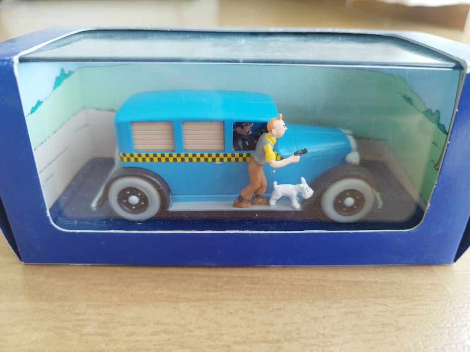 O carro do Tintim. Um táxi Checker de Chicago, inspirado no ano de 192