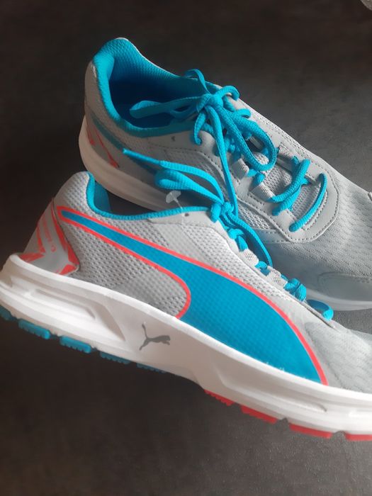 Adidasy damskie puma fitness tkmaxx lekkie niebieskie 39 nowe descenda