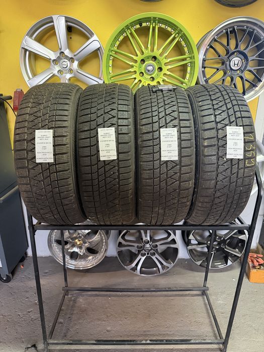 Opony zimowe 215/55R18 99V XL Kumho Winter Craft WS71 SUV | 2024 | Komplet