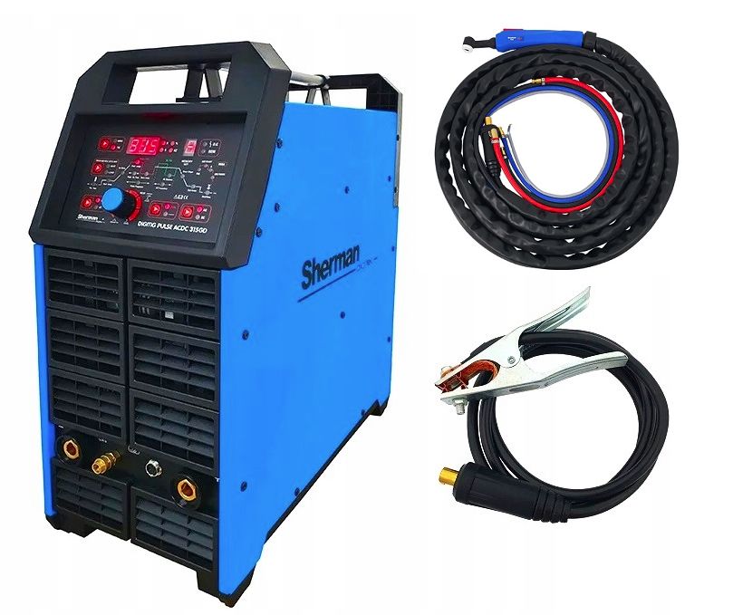 Spawarka TIG Sherman DIGITIG 315GD Pulse AC/DC 315A IGBT HF MMA VRD